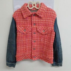 JUNYA WATANABE womens tweed and denim jacket!